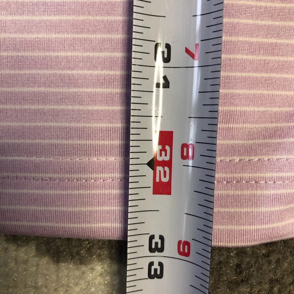 Callaway Polo Shirt Mens 2XL NWT Pink Striped Short Sleeve Golf - Picture 10 of 14